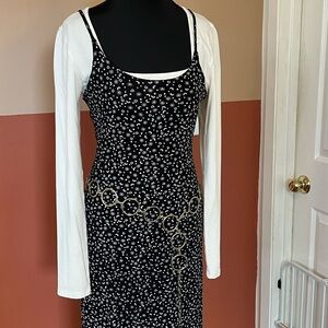 Vintage 90s Black Maxi Celestial